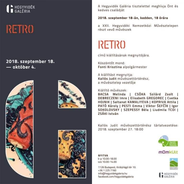 Kiállításmegnyitó | Retro