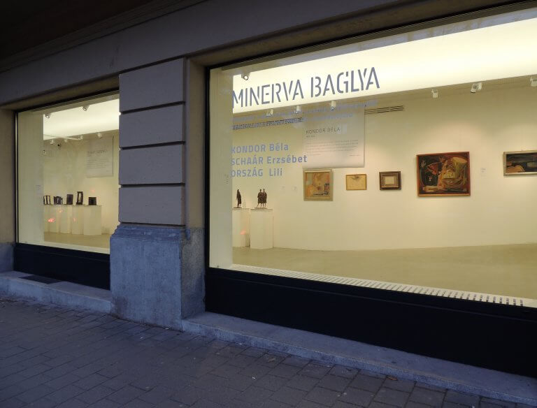 Kiállításmegnyitó | Minerva baglya | Kondor Béla, Schaár Erzsébet, Ország Lili