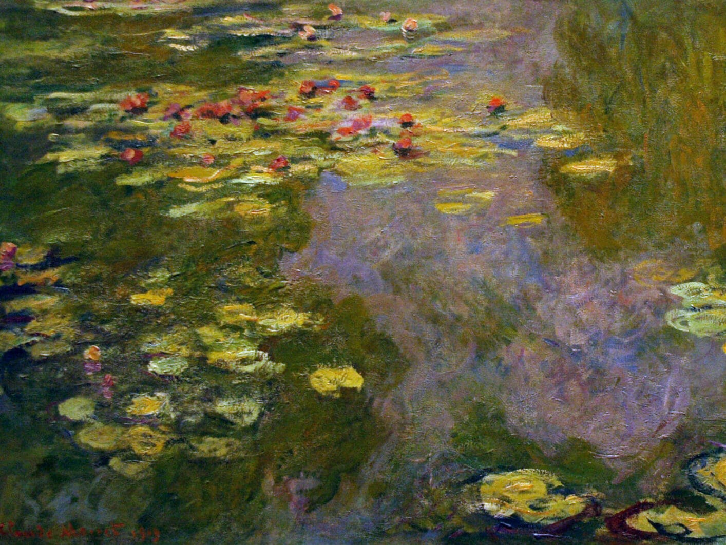 water lilies monet 1919 scaled e1655119053930