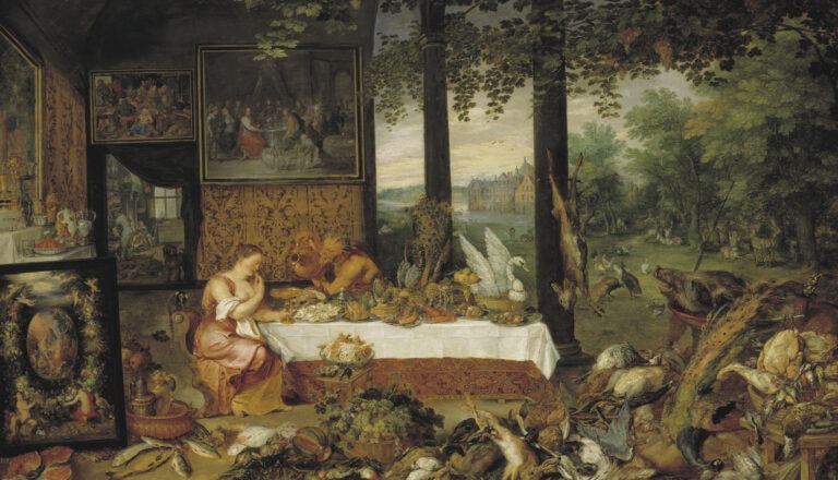 jan brueghel i peter paul rubens taste museo del prado